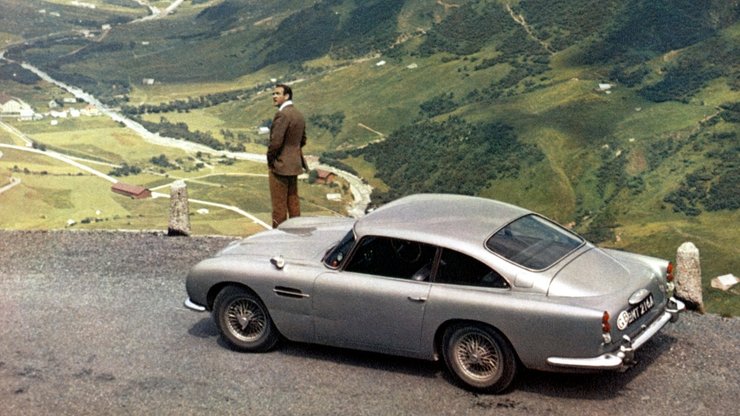 Aston Martin DB5, авто Джеймса Бонда, авто Шона Коннері, Джеймс Бонд, Шон Коннері, агент 007, купити Aston Martin DB5