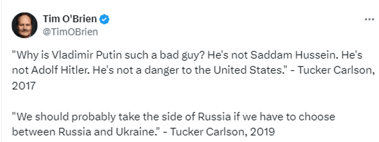 такер карлсон про путина