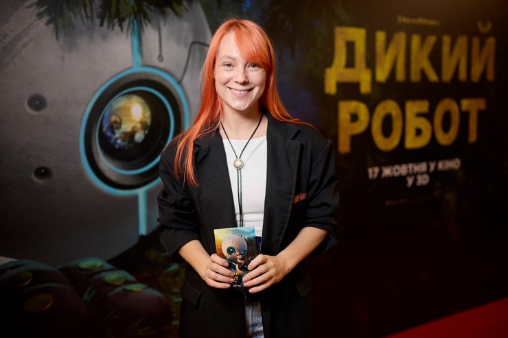 Светлана Тарабарова, Дикий робот, премьера фильма, фото с премьеры, фото с премьеры