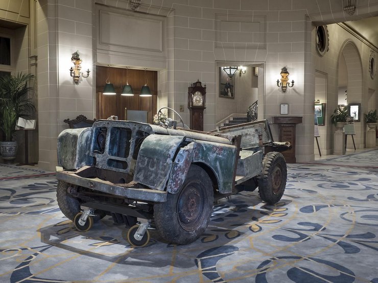 старый ленд ровер, Land Rover, Land Rover Defender, первый Land Rover