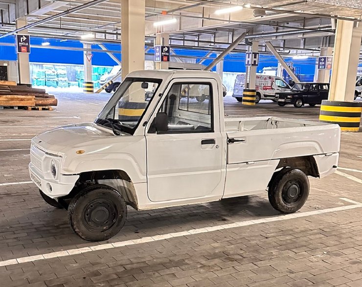 новий ЛуАЗ пікап, новий ЛуАЗ, пікап ЛуАЗ, електромобіль ЛуАЗ