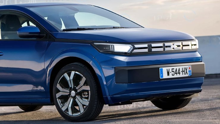 Dacia Sandero, новый Sandero, электромобиль Dacia, электромобиль Renault