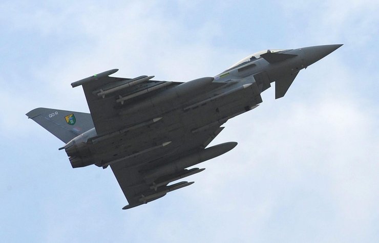 Eurofighter Typhoon, Eurofighter Typhoon фото, винищувач Eurofighter Typhoon