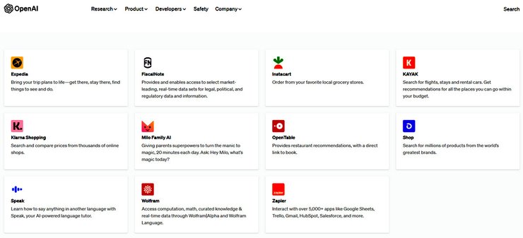 плагины, расширения, ChatGPT