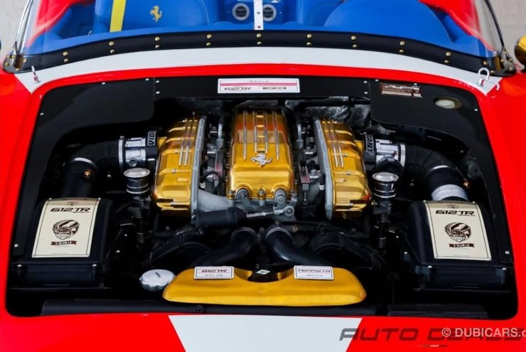 мотор Ferrari 612, суперкар Ferrari