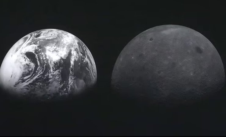 Земля, Місяць