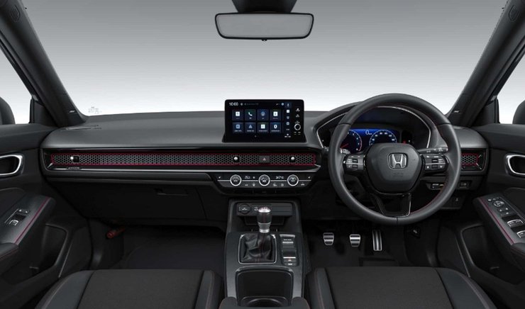 салон Honda Civic, Honda Civic, Honda Civic 2025, новая Honda Civic