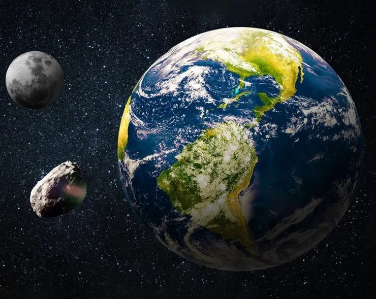 Земля Луна второй спутник Земли