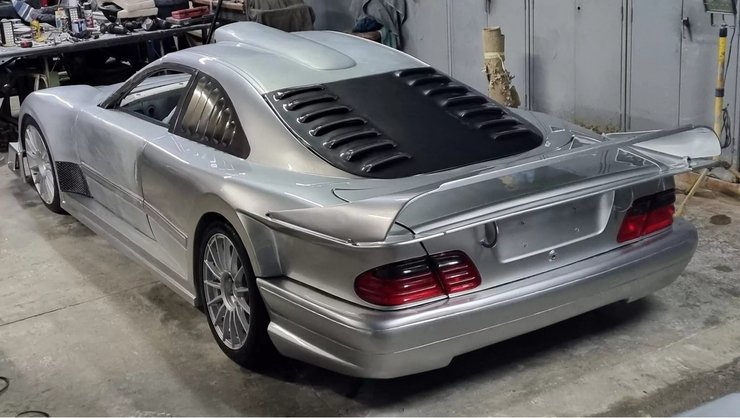 Mercedes CLK GTR, Mercedes-Benz CLK GTR, суперкар Mercedes, копия Mercedes