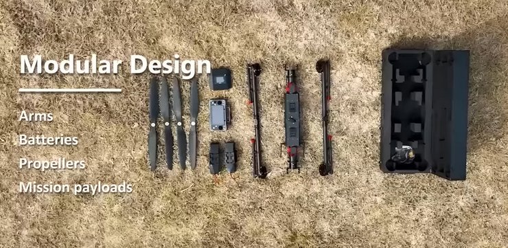 Foxtech Krane 130, беспилотник, грузовой дрон, БПЛА