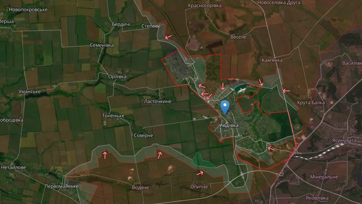 Авдіївка, 13 лютого, бої