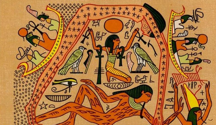 богиня Нут Стародавній Єгипет