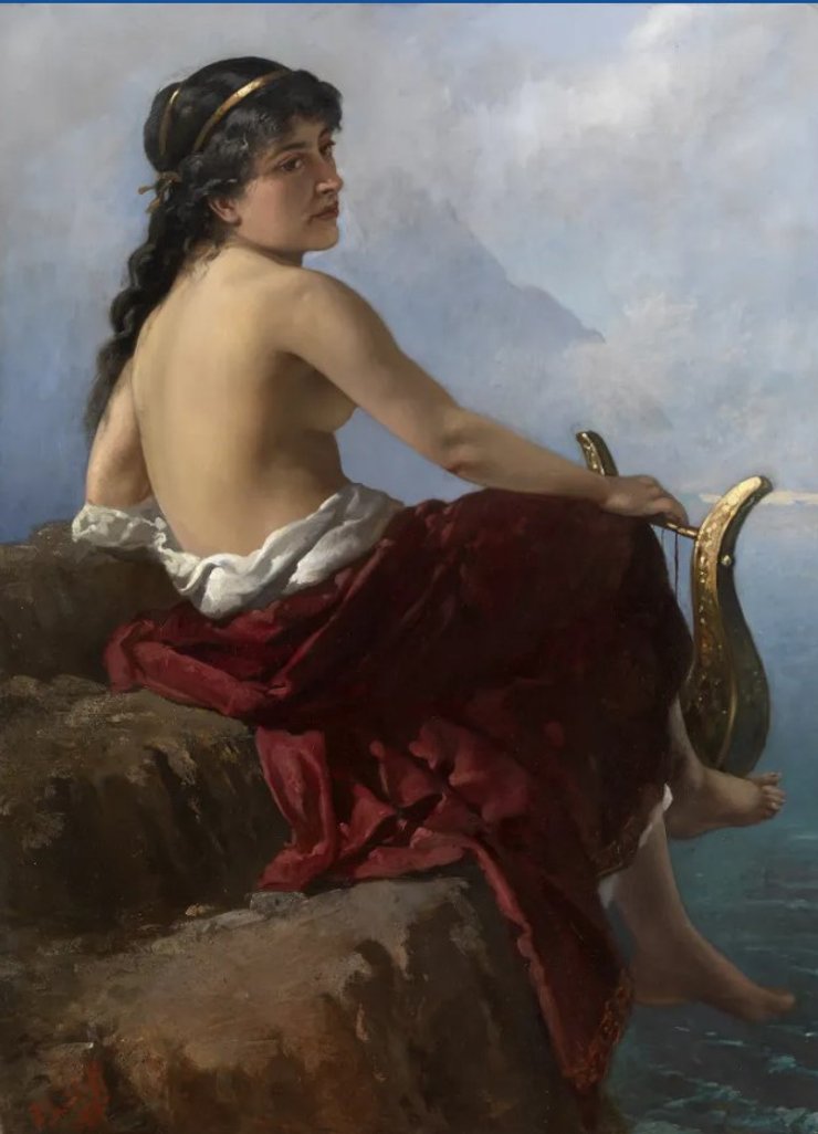 Миф об острове, остров Лефката, Греца остров, Сапфо, легенда