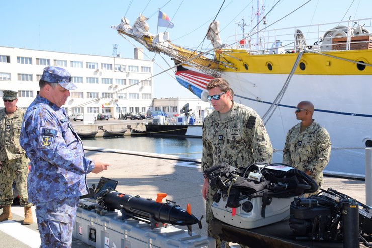 военные учения в Румынии