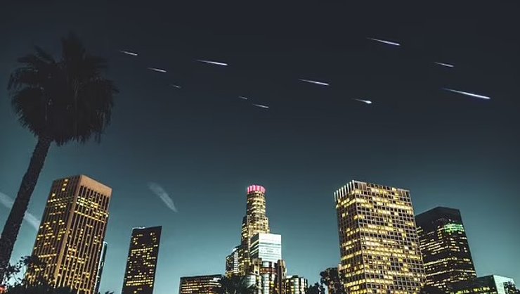 метеорний потік метеорний дощ штучний метеорний потік