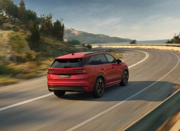 Skoda Kodiaq RS 2025, Skoda Kodiaq, новый Skoda Kodiaq, новый Skoda Kodiaq, кроссовер Skoda