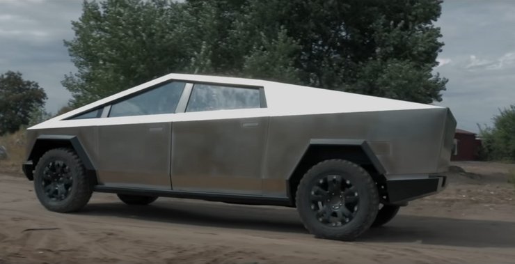 Копия Tesla Cybertruck, пикап Tesla Cybertruck, Tesla Cybertruck , клон Tesla Cybertruck