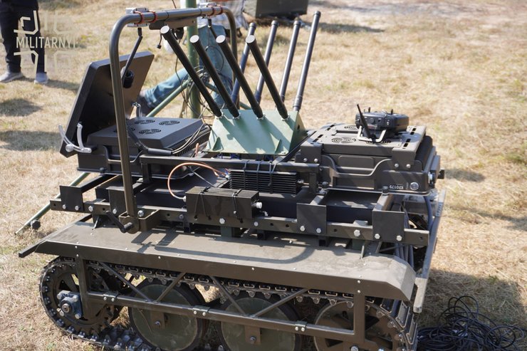 Воля Е наземний дрон з РЕБ