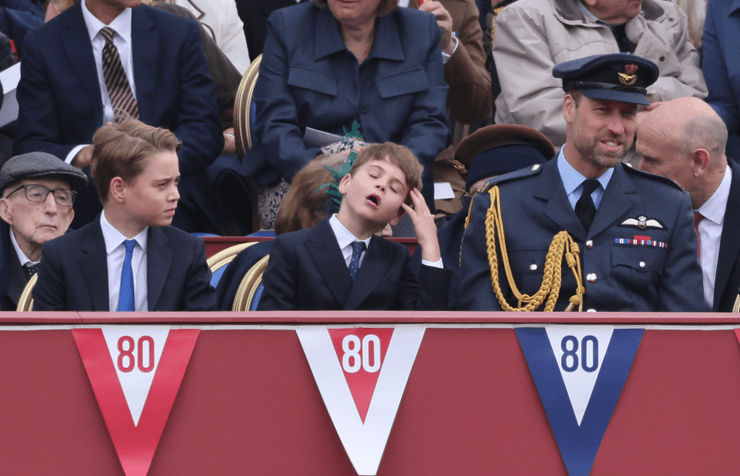 Принц Джордж, принц Луї та принц Вільям