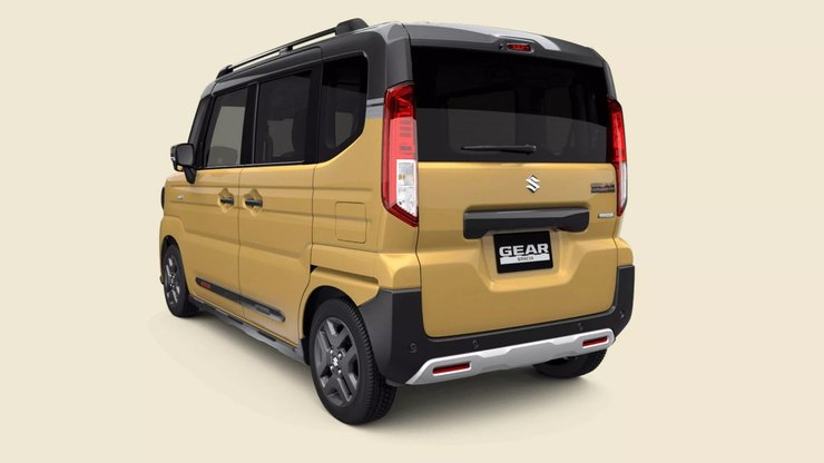Suzuki Spacia Gear 2024, Suzuki Spacia, минивэн Suzuki, кроссовер Suzuki