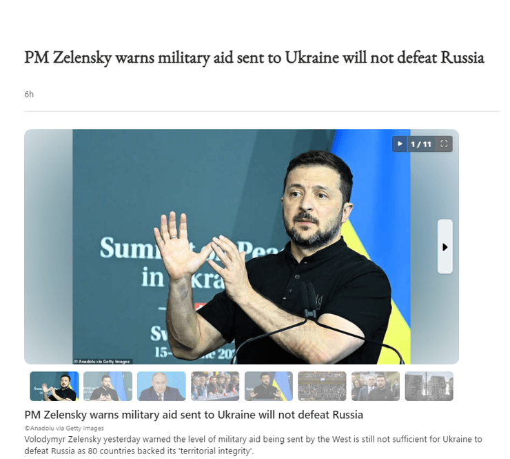 Daily Mail назвала Зеленского премьер-министром Зеленского