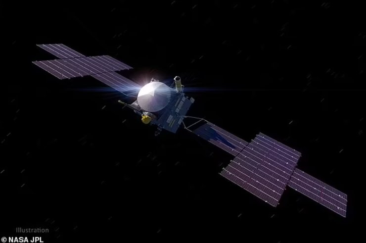 Психея, двигатель, астероид, NASA