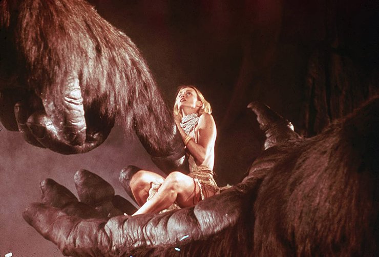 Кинг Конг 1976, Фэй Рэй, голливудский блокбастер, фильмы о монстрах