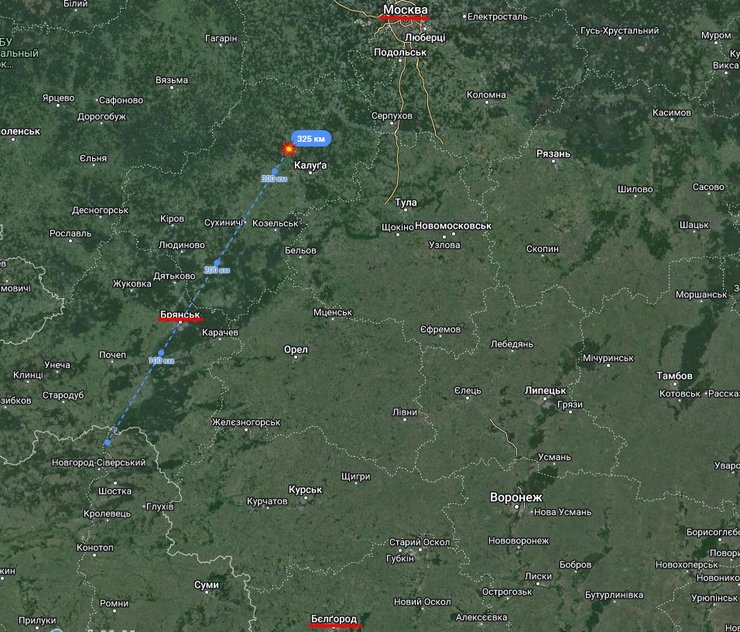 Удары по НПЗ РФ, Калужская область, БПЛА, НПЗ, 10 мая