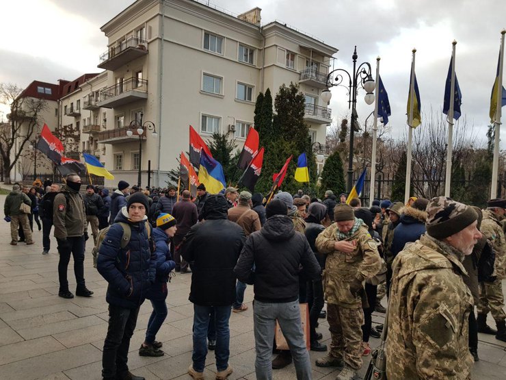 Правый сектор, Офис президента, фото