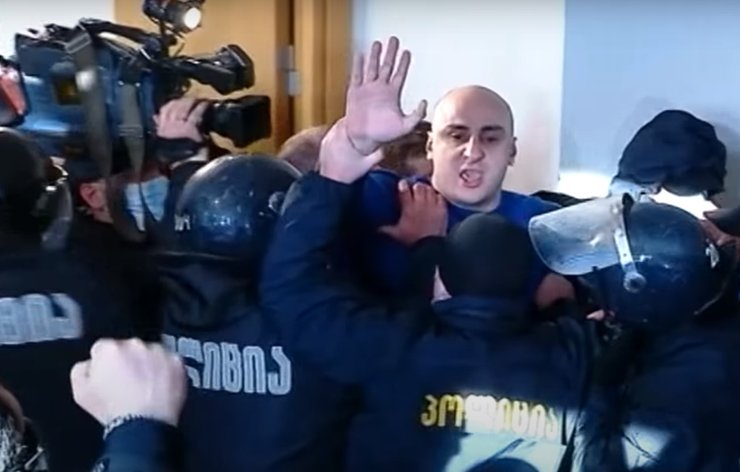 Ника Мелия, задержание, спецназ, ЕНД