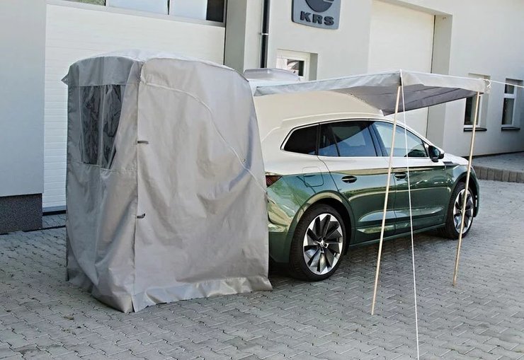 Skoda Enyaq iV, Skoda Enyaq, новий Skoda Enyaq, будинок на колесах, електромобіль Skoda Enyaq