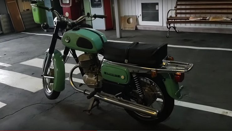 мотоцикл восход, восход 3, капсула времени, восход 3 1980