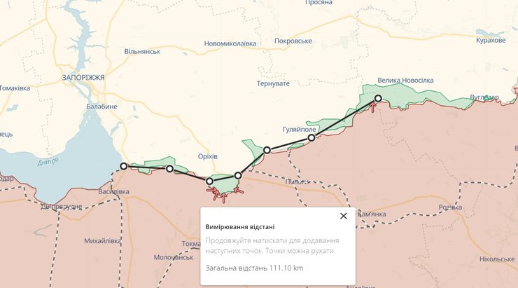 Запорожское направление, 16 февраля, война, фронт, фронт