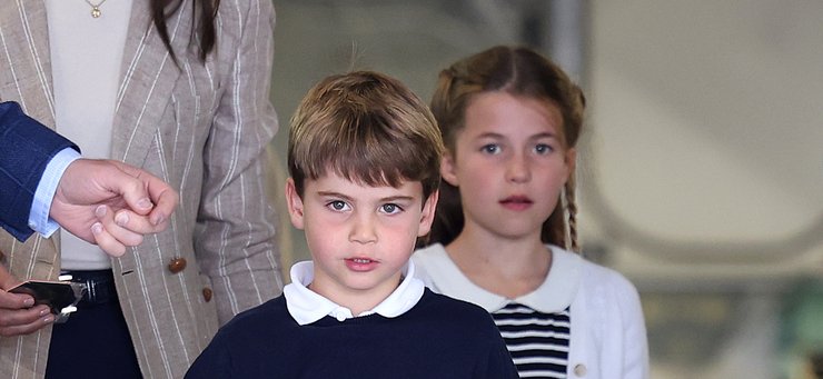 Принц Луи и принцесса Шарлотта