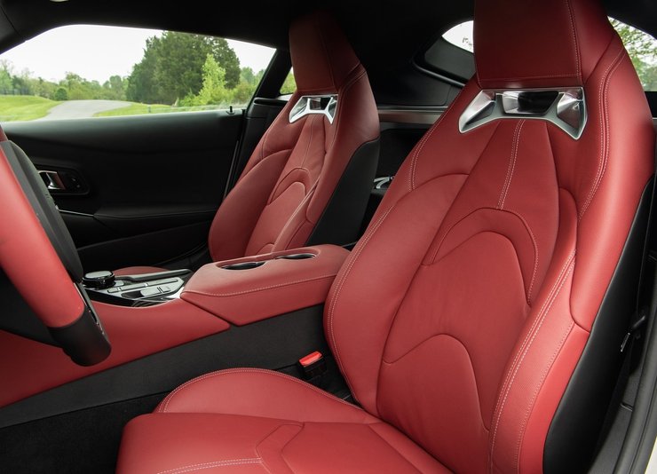 салон Toyota Supra, Toyota Supra, Toyota GR Supra, спорткар Toyota