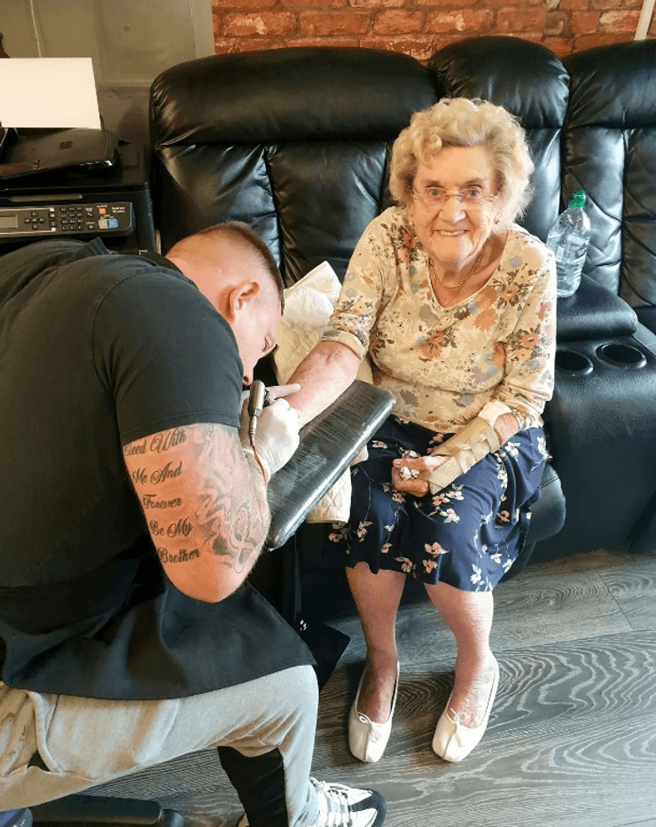 Гильда в татусалоне