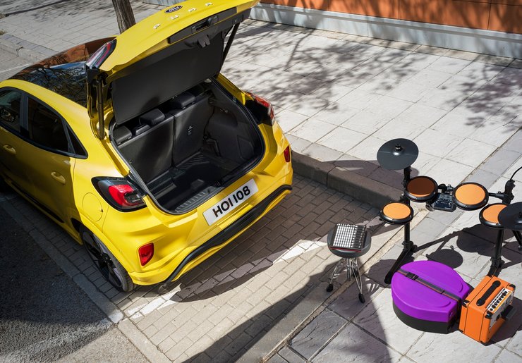 багажник форд пума, электромобиль Ford Puma, Ford Puma Gen-E, Ford Puma, Ford Puma, новый Ford Puma