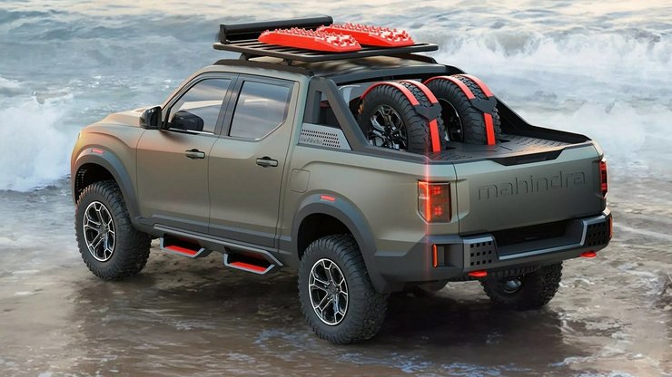 Mahindra Global Pick Up, Пикап Mahindra, Mahindra scorpion
