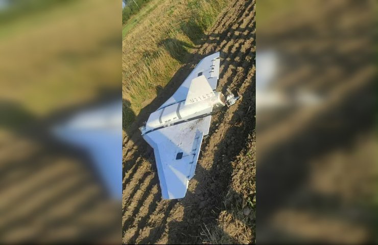 Дрон Гербера упал в Польше