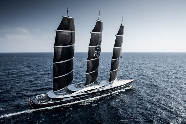 черная жемчужина, суперяхта