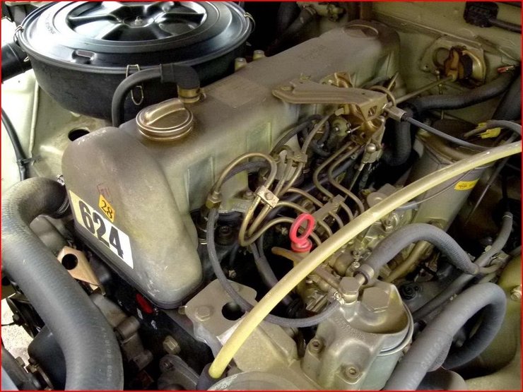 двигатель Mercedes W123