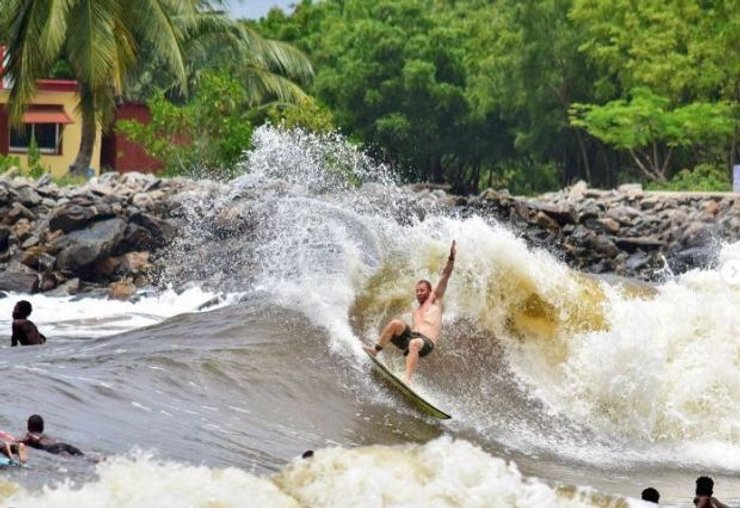 серфер, уроки серфинг