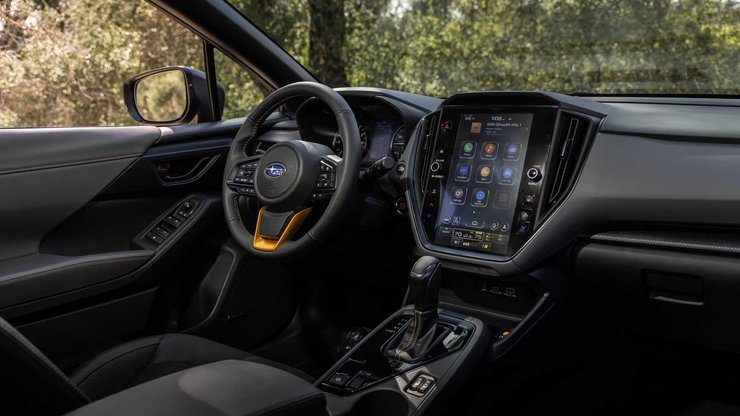 Салон Subaru Crosstrek Wilderness, Subaru Crosstrek Wilderness, Subaru Crosstrek, Subaru Crosstrek 2023, новый Subaru Crosstrek, кроссовер Subaru