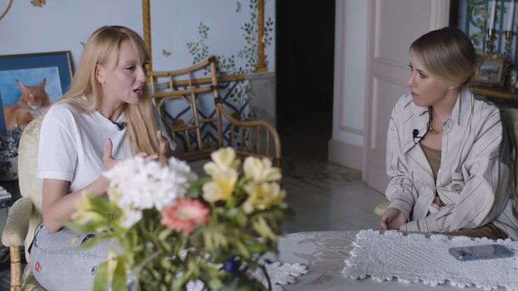 оля полякова, ксения собчак