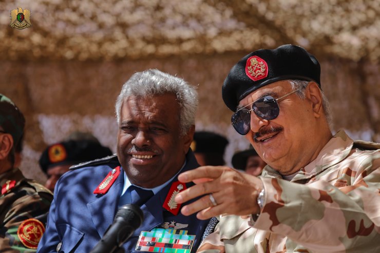 хафтар, очки, фельдмаршал, маневры, ливия