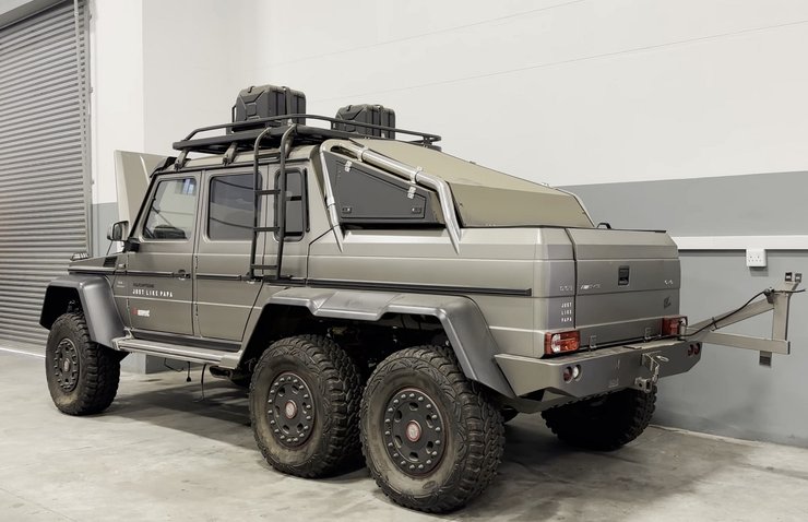 Mercedes G63 6X6, шестиколесный Гелендваген, Mercedes G63 AMG