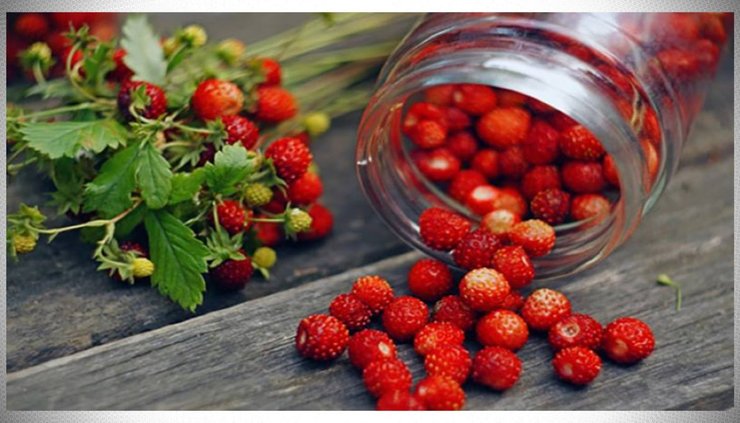 земляника, маска, косметика