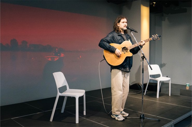 Лидер группы Bahroma — Роман Бахарев