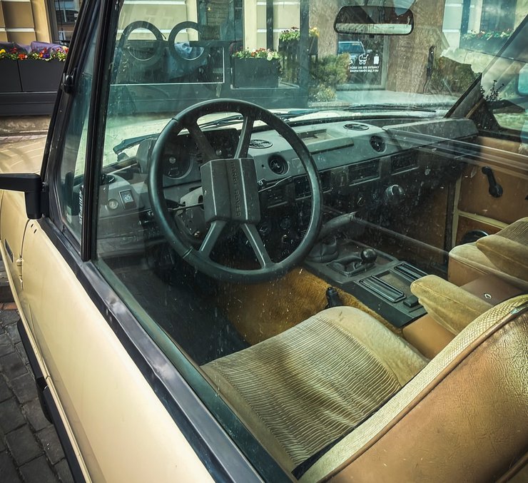 салон Range Rover