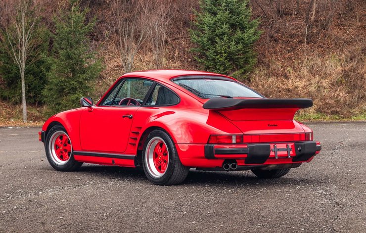 Porsche 911 Turbo, Porsche 911 Flachbau, Porsche 911 Turbo Flachbau, Porsche 911 1988, спорткар Porsche